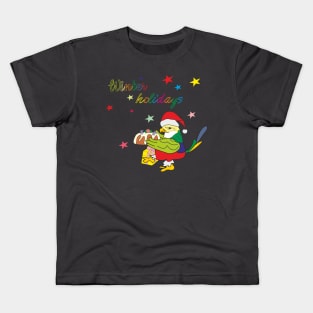 Winter holidays Kids T-Shirt